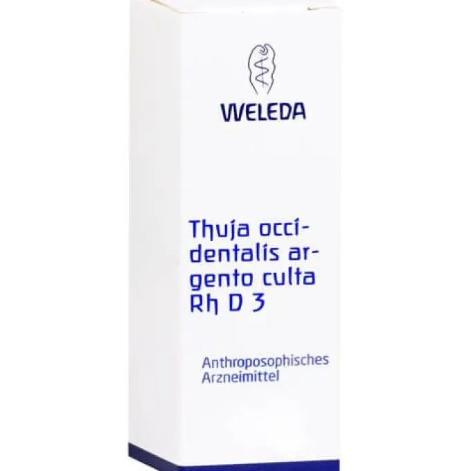 THUJA OCCIDENTALIS ARGENTO culta Rh D 3 Dilution 20 ml