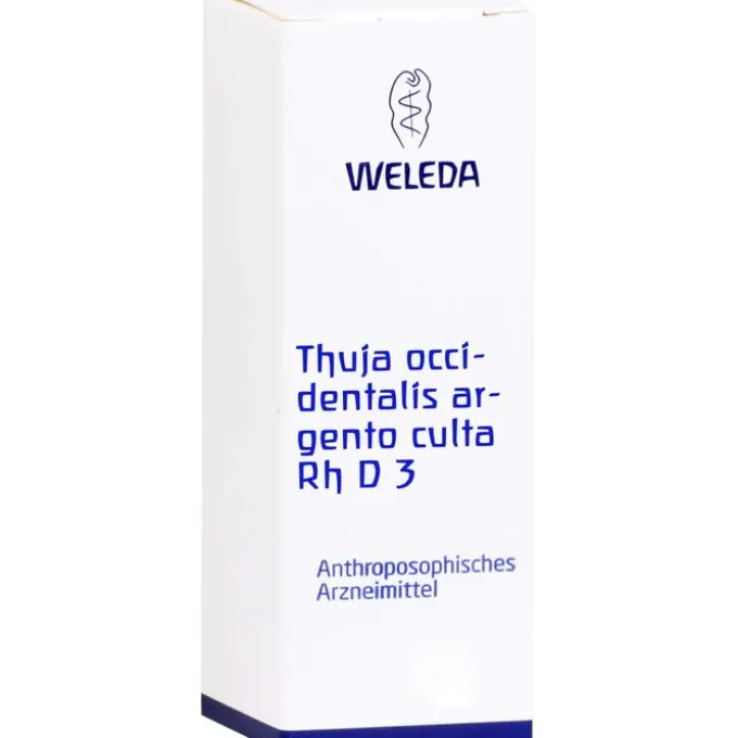 THUJA OCCIDENTALIS ARGENTO culta Rh D 3 Dilution 20 ml