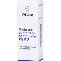 THUJA OCCIDENTALIS ARGENTO culta Rh D 3 Dilution 20 ml