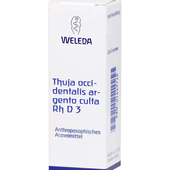 THUJA OCCIDENTALIS ARGENTO culta Rh D 3 Dilution 20 ml