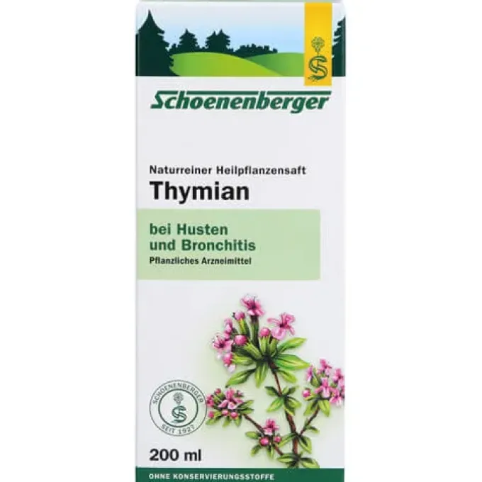 THYMIAN SAFT Schoenenberger 200 ml