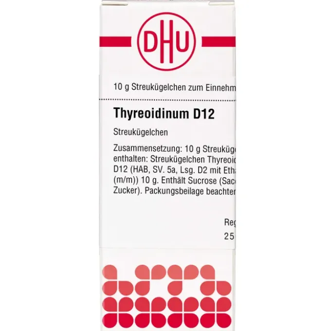 THYREOIDINUM D 12 Globuli 10 g