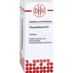 THYREOIDINUM D 6 Tabletten 80 St
