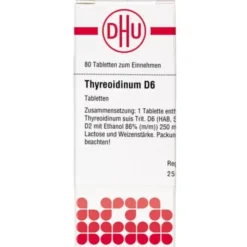 THYREOIDINUM D 6 Tabletten 80 St