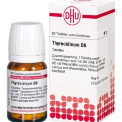 THYREOIDINUM D 6 Tabletten 80 St