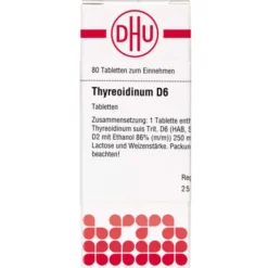 THYREOIDINUM D 6 Tabletten 80 St
