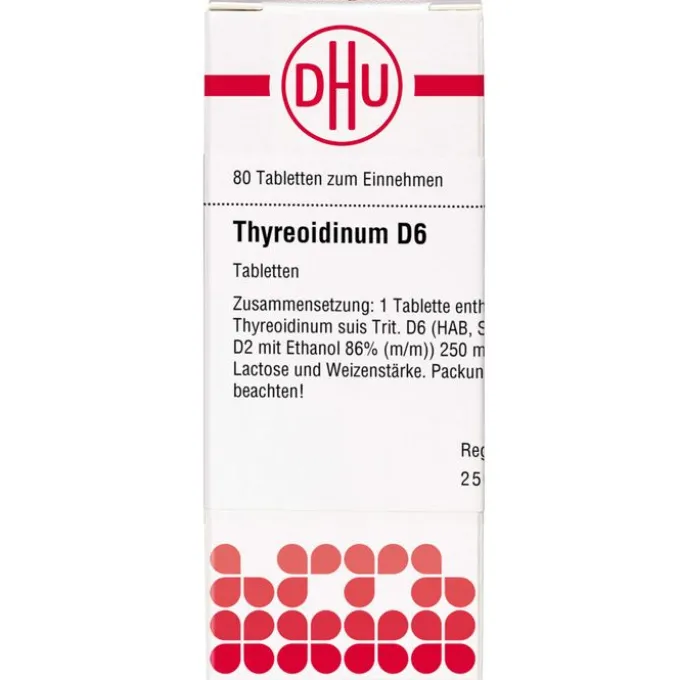 THYREOIDINUM D 6 Tabletten 80 St