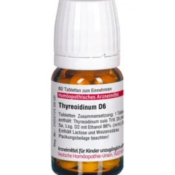 THYREOIDINUM D 6 Tabletten 80 St