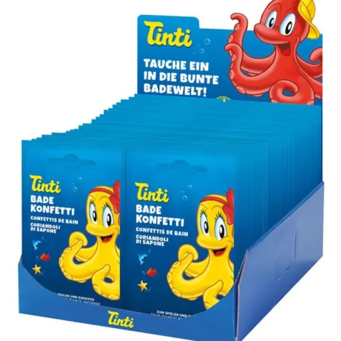 TINTI Badekonfetti Sachets ThekenDisplay 6 g