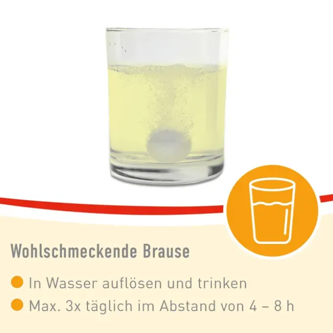 TOGAL Kopfschmerz-Brause + Vit.C Brausetabletten 20 St