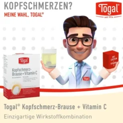TOGAL Kopfschmerz-Brause + Vit.C Brausetabletten 20 St