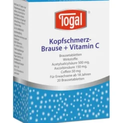 TOGAL Kopfschmerz-Brause + Vit.C Brausetabletten 20 St