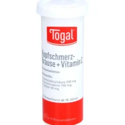 TOGAL Kopfschmerz-Brause + Vit.C Brausetabletten 20 St
