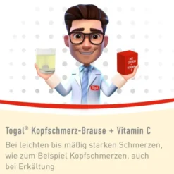 TOGAL Kopfschmerz-Brause + Vit.C Brausetabletten 20 St