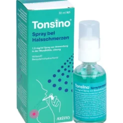 TONSINO Spray b.Hals.1,5mg/ml Spr.z.Anw.i.d.Mundhö 30 ml