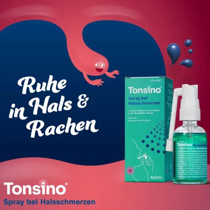 TONSINO Spray b.Hals.1,5mg/ml Spr.z.Anw.i.d.Mundhö 30 ml