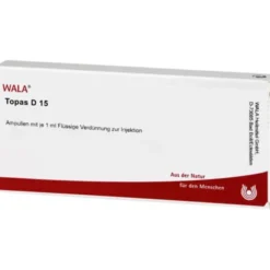 TOPAS D 15 Ampullen 10X1 ml