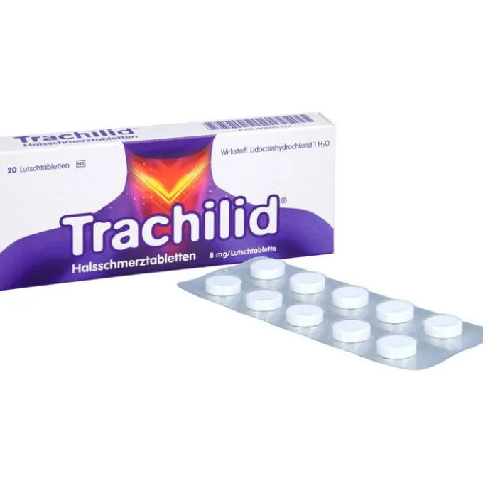 TRACHILID Halsschmerztabletten Lutschtabletten 20 St