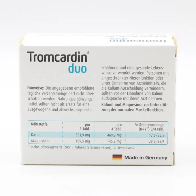 TROMCARDIN duo Tabletten 90 Stück