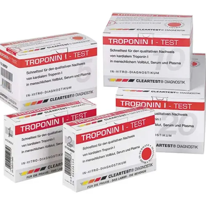 TROPONIN I Test Vollblut Cleartest 5 St