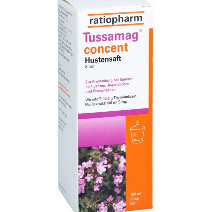 TUSSAMAG concent Hustensaft 30,2 g/100 ml Sirup 100 ml