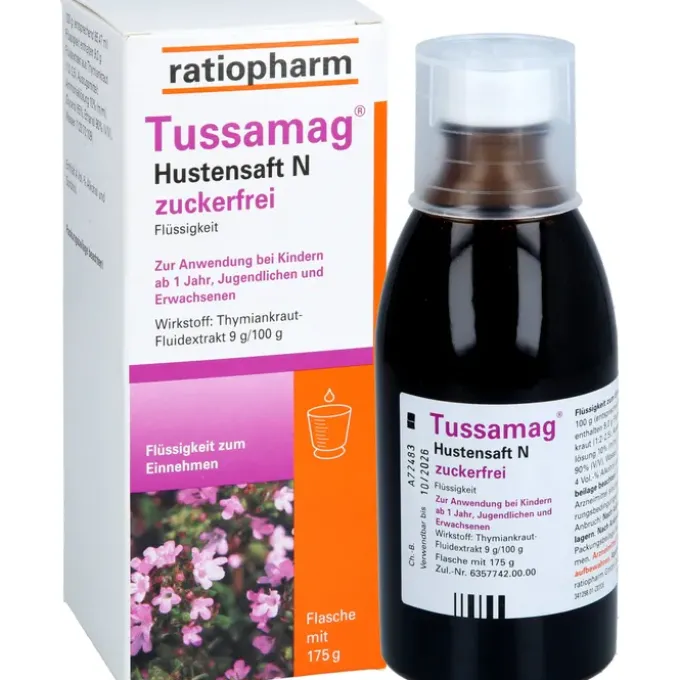 TUSSAMAG Hustensaft N zuckerfrei 175 g