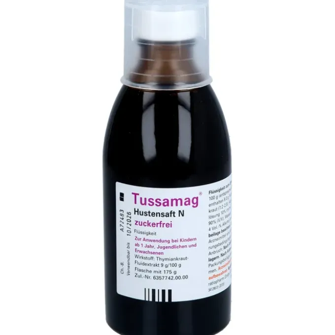 TUSSAMAG Hustensaft N zuckerfrei 175 g
