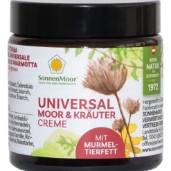 UNIVERSAL MOOR- u.Kräutercreme m.Murmeltierfett 90 g