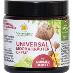UNIVERSAL MOOR- u.Kräutercreme m.Murmeltierfett 90 g