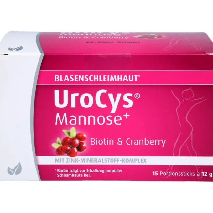 UROCYS Mannose+ Sticks 15 Stück