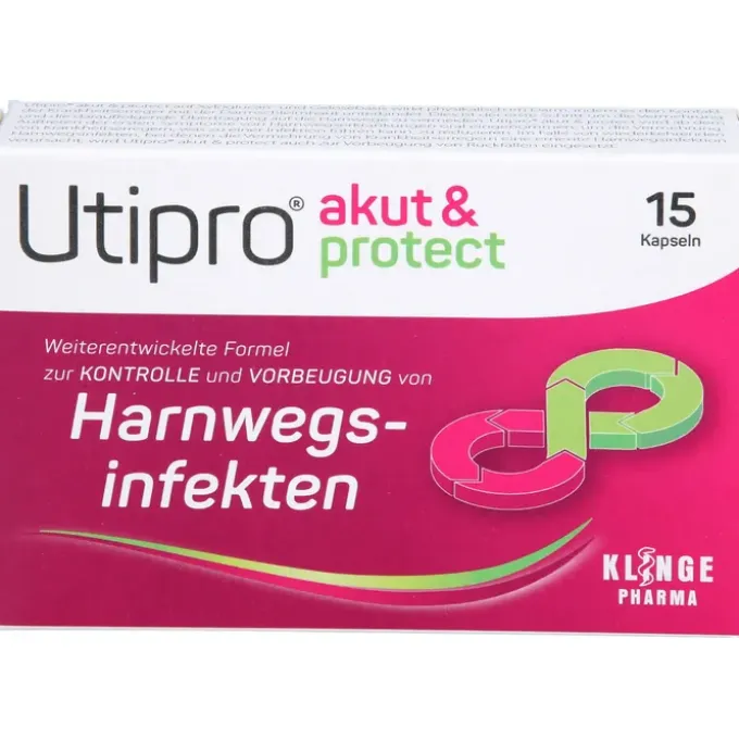 UTIPRO akut & protect Hartkapseln 15 St