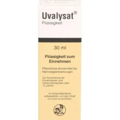 UVALYSAT Flüssigkeit zum Einnehmen 30 ml