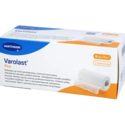 VAROLAST Plus Zinkleimbinde 8 cmx5 m 1 St