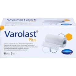 VAROLAST Plus Zinkleimbinde 8 cmx5 m 1 St