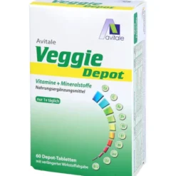 VEGGIE Depot Vitamine+Mineralstoffe Tabletten 60 Stück