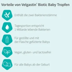 VELGASTIN Biotic Baby Tropfen 8 ml