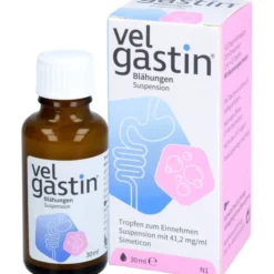 VELGASTIN Blähungen Suspension zum Einnehmen 30 ml