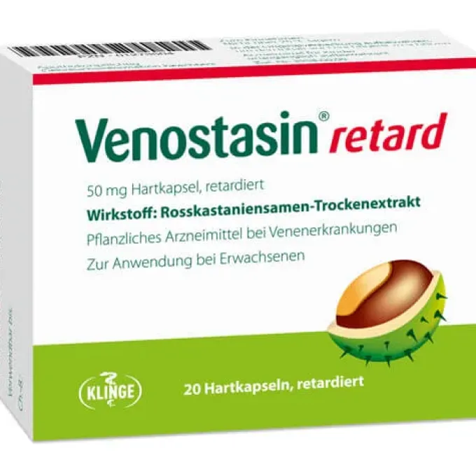 VENOSTASIN retard 50 mg Hartkapsel retardiert 20 St