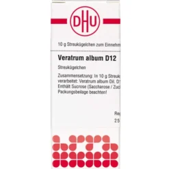 VERATRUM ALBUM D 12 Globuli 10 g
