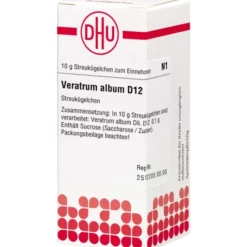 VERATRUM ALBUM D 12 Globuli 10 g