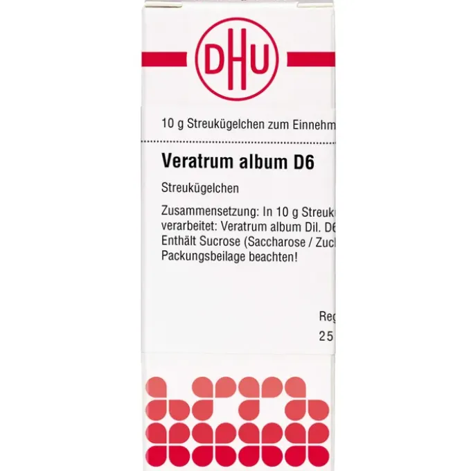 VERATRUM ALBUM D 6 Globuli 10 g