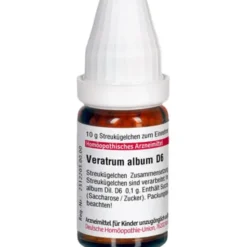VERATRUM ALBUM D 6 Globuli 10 g
