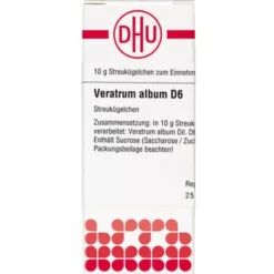 VERATRUM ALBUM D 6 Globuli 10 g