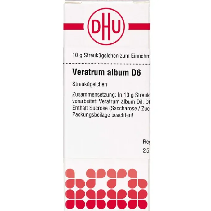 VERATRUM ALBUM D 6 Globuli 10 g