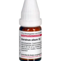 VERATRUM ALBUM D 3 Globuli 10 g