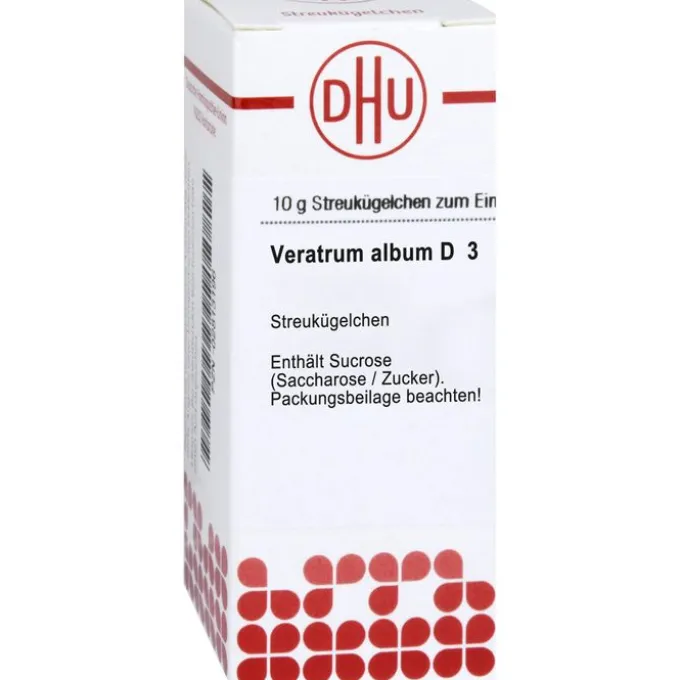 VERATRUM ALBUM D 3 Globuli 10 g