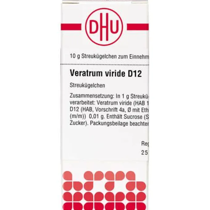 VERATRUM VIRIDE D 12 Globuli 10 g