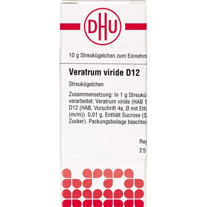 VERATRUM VIRIDE D 12 Globuli 10 g