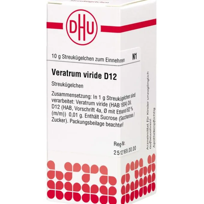 VERATRUM VIRIDE D 12 Globuli 10 g