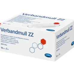 VERBANDMULL Hartmann 10 cmx5 m zickzack 1 St